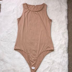 Womens tan bodysuit Amazon